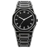 Casual Quartz Wristwatch with Plastic Strap