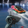 High-Speed Remote Control Speedboat with Double Propellers