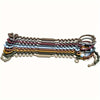 A collection of silicone anti-drop pacifier clips and teethers in various colors and shapes.