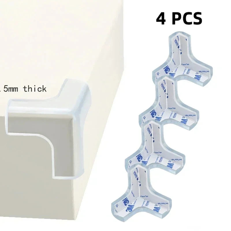 Transparent PVC Safety Strips for Furniture & Table Edges