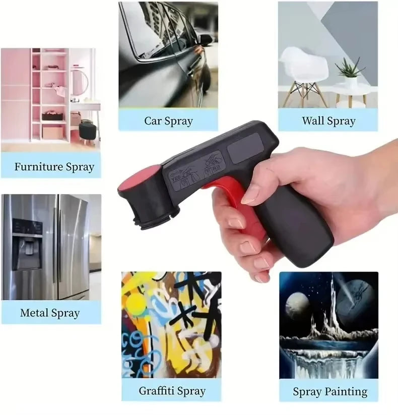 Ergonomer Tragbarer Spraydosen-Griff