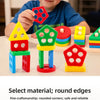 Montessori Shape Sorting Stacking Toy for Toddlers