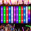 LED Foam Glow Sticks with 3 Light Modes
