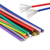 12-Color Tinned Copper Hookup Wire for DIY Projects