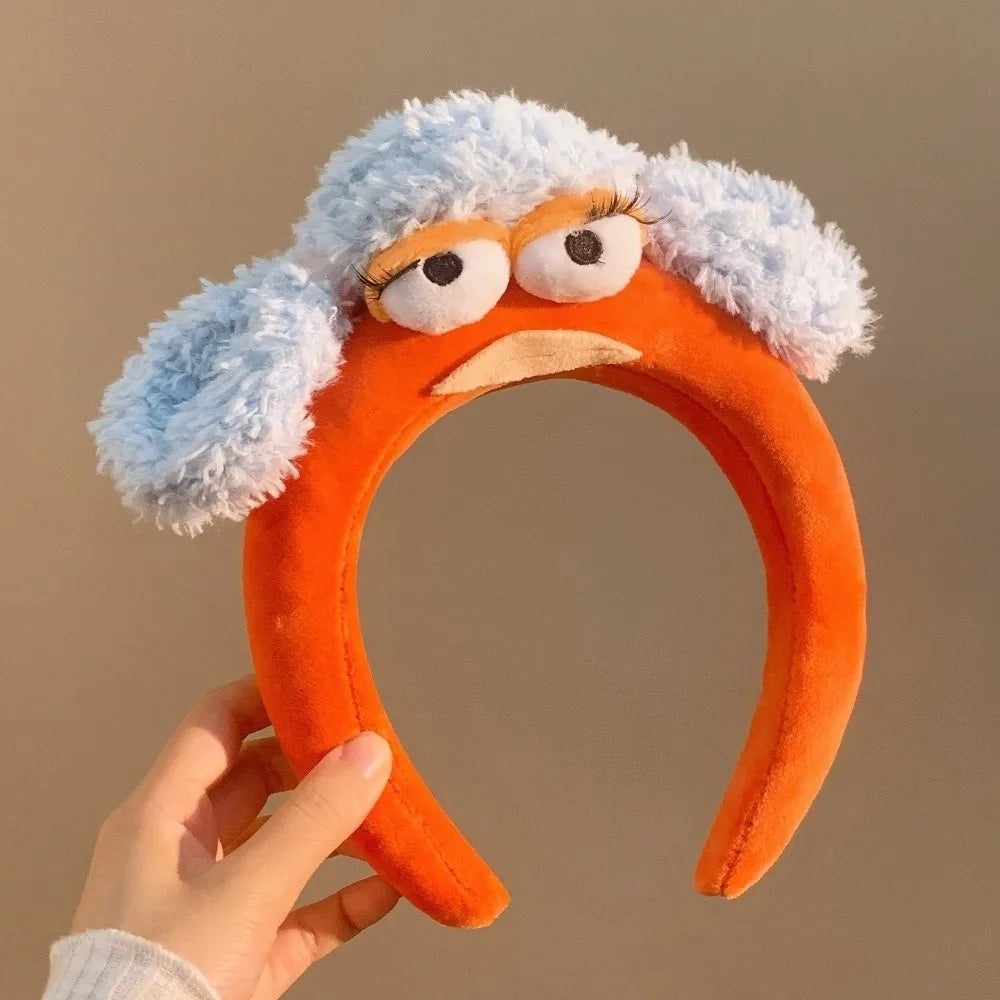 Bandeau à cheveux en forme de anneau de dessins animés coloré