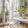 Sheer Chiffon Curtains with Light Filtering | Elegant Tulle Drapes