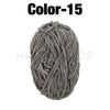 Soft Velvet Chenille Yarn for Knitting and Crochet – 2 Rolls