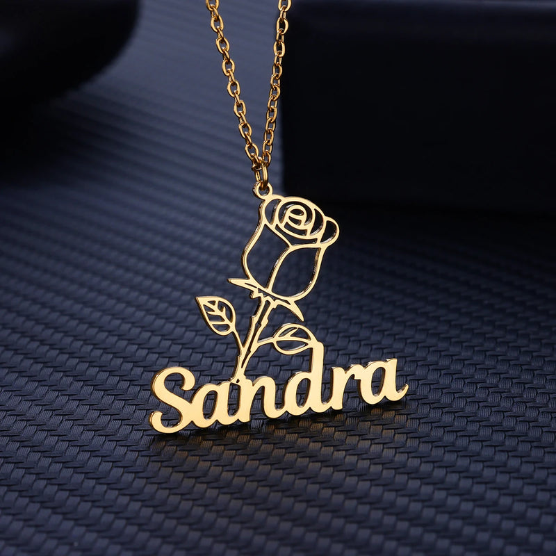 Personalized Stainless Steel Name Necklace