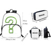 Cartable Enfant Cartoon Sprunki avec Pochette Avant