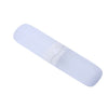 White dust-proof toothbrush travel case with a ventilated cover
