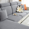 Stretchable Jacquard Sofa Cushion Covers with Anti-Slip Base
