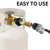 Propane Tank Level Gauge with Leak Detection