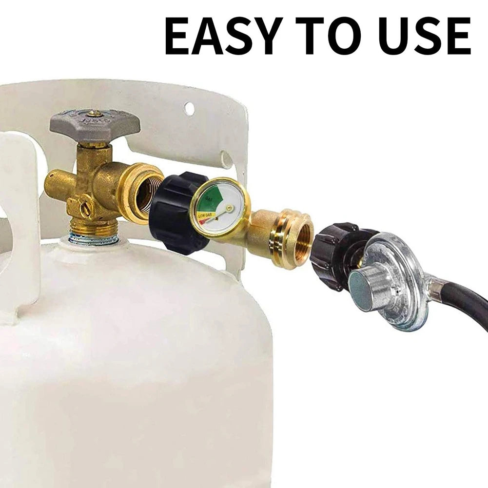 Propane Tank Level Gauge with Leak Detection