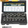 14-Piece Impact Bolt & Nut Remover Set