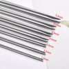 Stainless Steel Knitting Needle Set (20cm, 2–5mm)