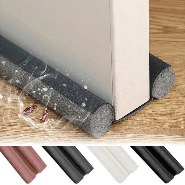 Adjustable Under-Door Draft Stopper & Noise Blocker