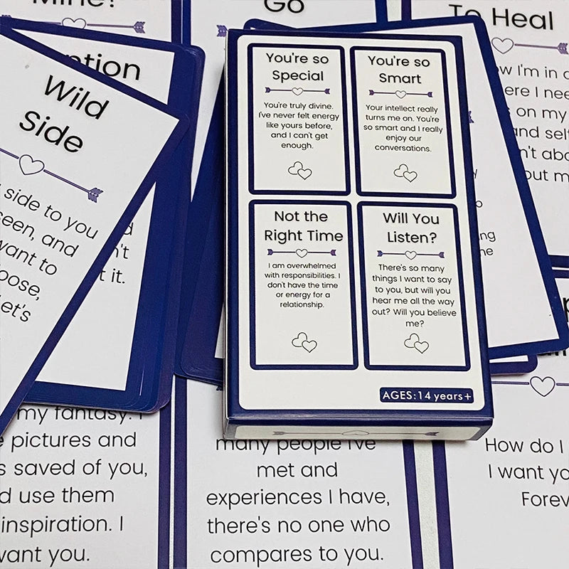 54-Card English Oracle Deck for Intuitive Guidance & Reflection