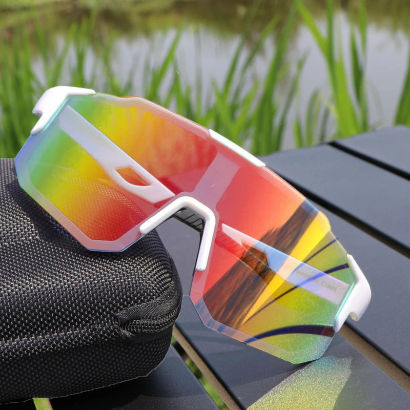 Gafas de Sol para Ciclismo con Montura Grande y Protección UV400