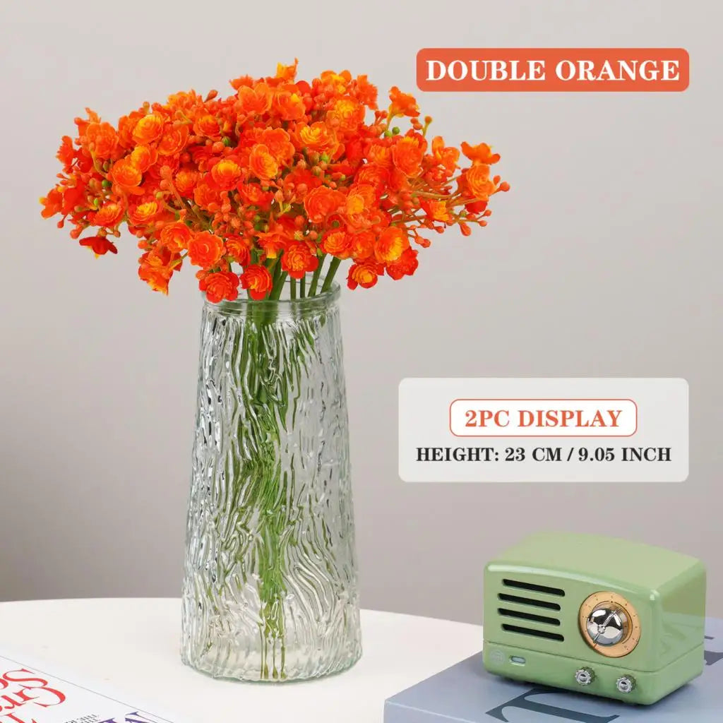 Artificial Gypsophila Bouquet - 42 Stem Silk Flower Arrangement