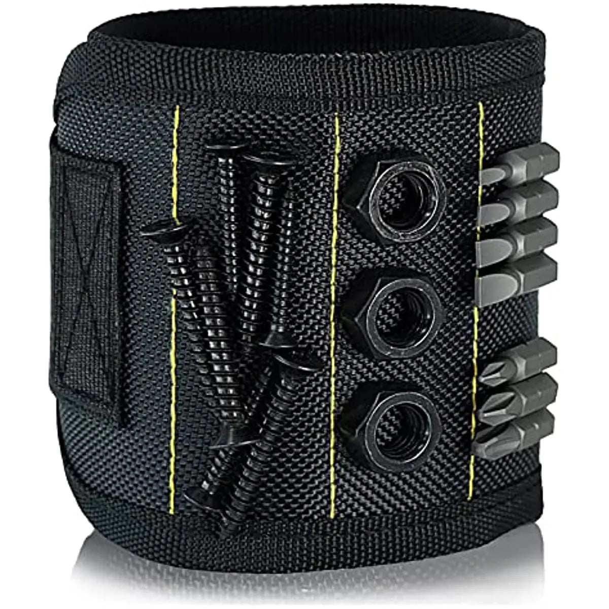 Magnetic Wristband for Screws, Nails, and Drill Bits