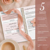 52 Week Bible Study Journal for Women – Guided Faith Planner with Spiral Binding