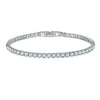 Elegante Tennisarmband mit Zirkonia