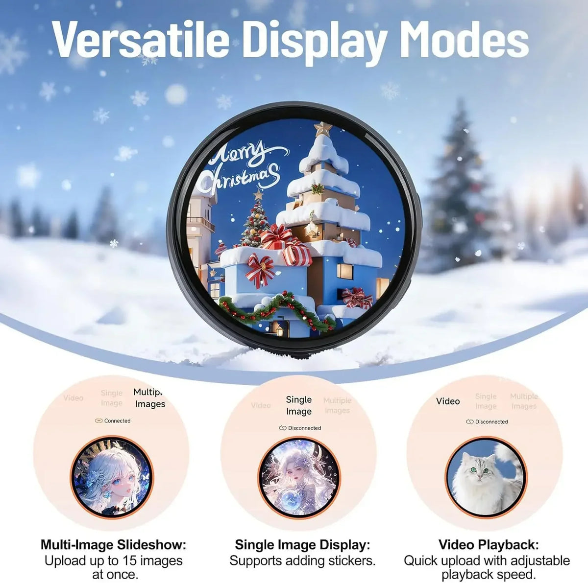 Dynamische HD Bluetooth E-Badge Display Pin
