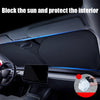 Titanium Silver Car Windshield Sunshade with Heat & Glare Protection