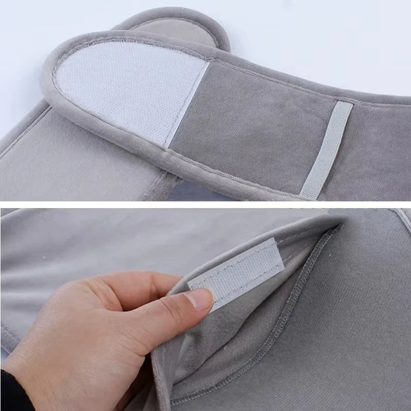Cozy Plush Hot Water Bottle with Soft Cover – Reusable Hand Warmer & Pain Relief