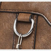 Vintage Leather Messenger Bag for Men – Classic Crossbody Shoulder Bag