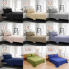 A collection of eighteen different color variations of a soft brushed microfiber bedding set including fitted sheets, flat sh