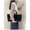 Soft PU Leather Tote Bag for Women – Spacious Everyday Carryall