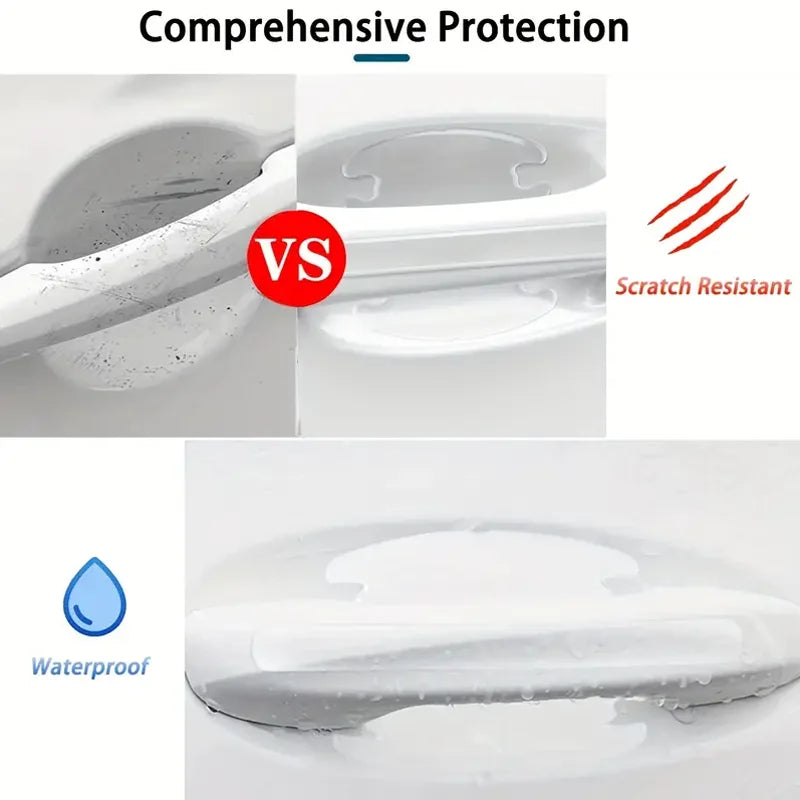 Scratch-Proof Car Door Handle Protector Stickers (8-Pack)