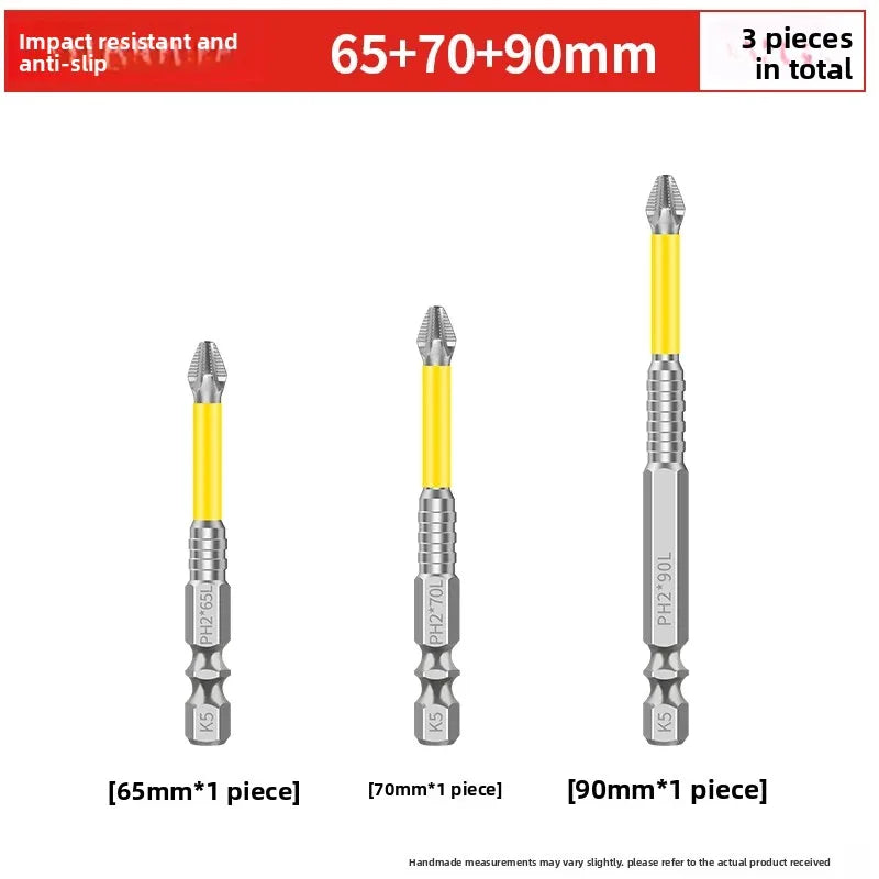 High-Torque Magnetic Screwdriver Set with Non-Slip Grip