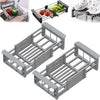 Adjustable Stainless Steel Sink Drain Basket