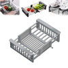 Adjustable Stainless Steel Sink Drain Basket