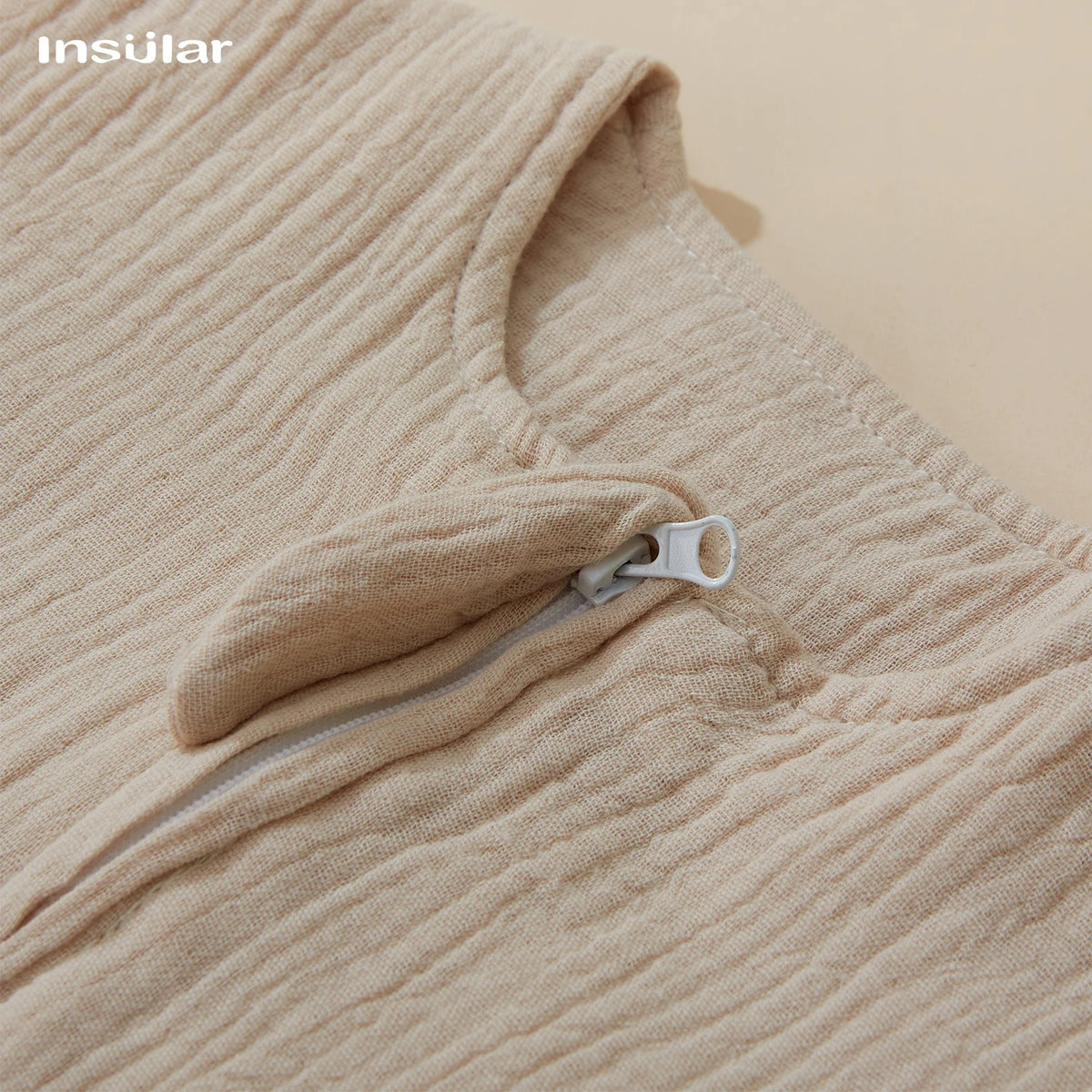 Muslin Cotton Baby Sleeping Bag – Anti-Kicking Cocoon for Newborns to 18 Months