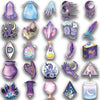 Purple Witch Magic Sticker Pack – 50 Waterproof Vinyl Decals