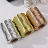 Metallic Sparkle Yarn for Knitting and Crochet