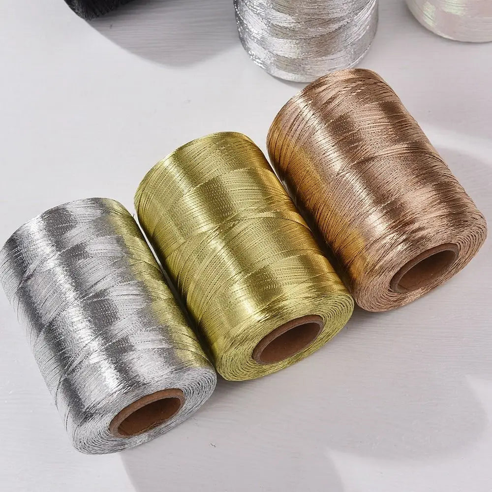 Metallic Sparkle Yarn for Knitting and Crochet