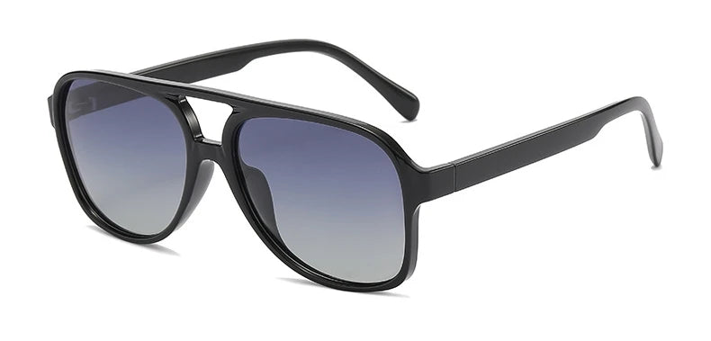Gafas de sol piloto polarizadas oversize