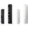 Multifunctional Transparent PVC Bookmark Ruler for Loose-Leaf Notebooks