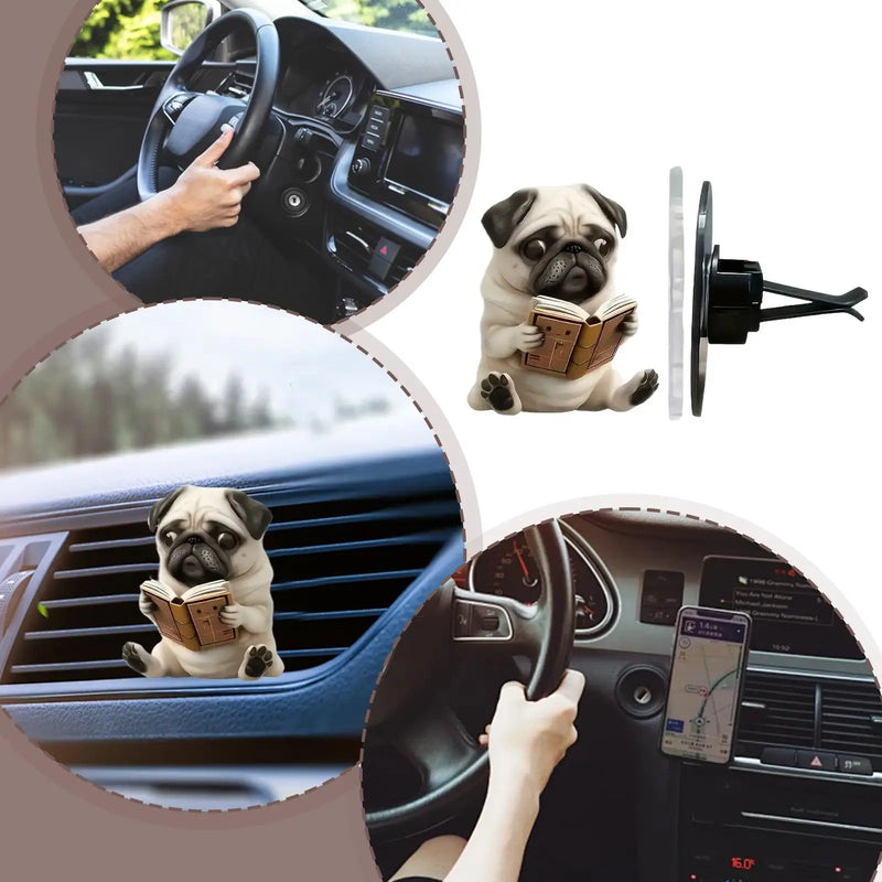 Pug Car Vent Air Freshener