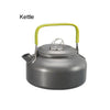 Portable Aluminum Camping Cookware Set