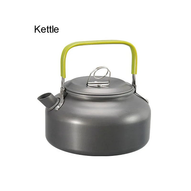 Portable Aluminum Camping Cookware Set