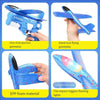Catapult Foam Plane Launcher Glider Toy