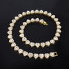 Sparkling Rhinestone Statement Necklace and Bracelet Set