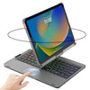 Backlit Keyboard Case with Trackpad & 360° Swivel for iPad