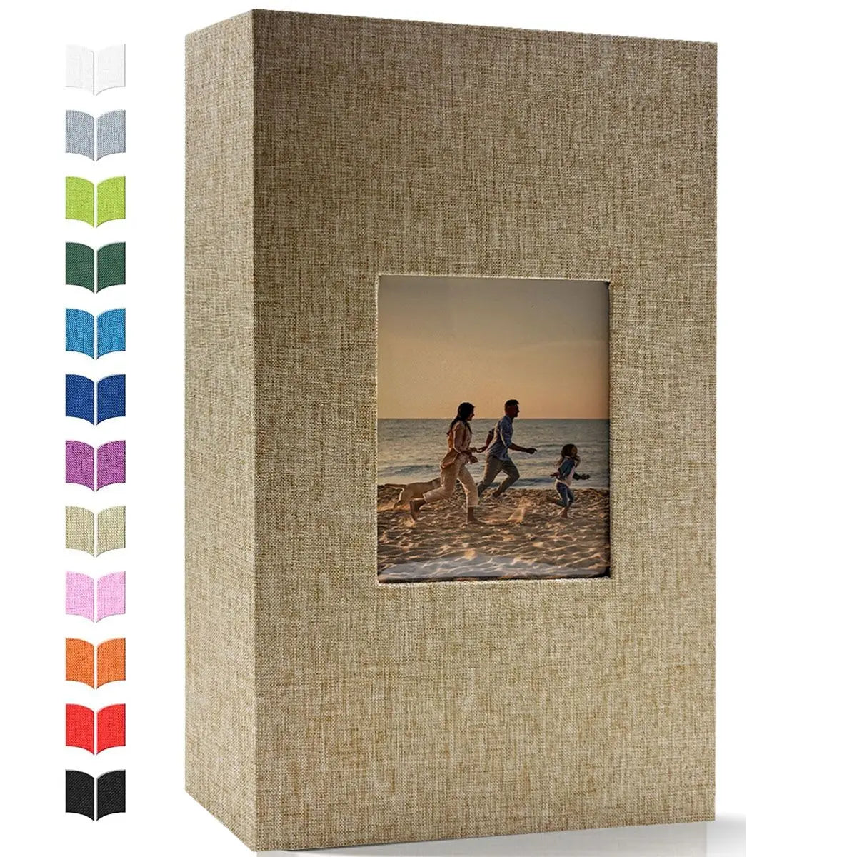 Linen 4x6 Photo Album with 600 Pockets
