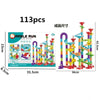 DIY Marble Run Building Blocks Set